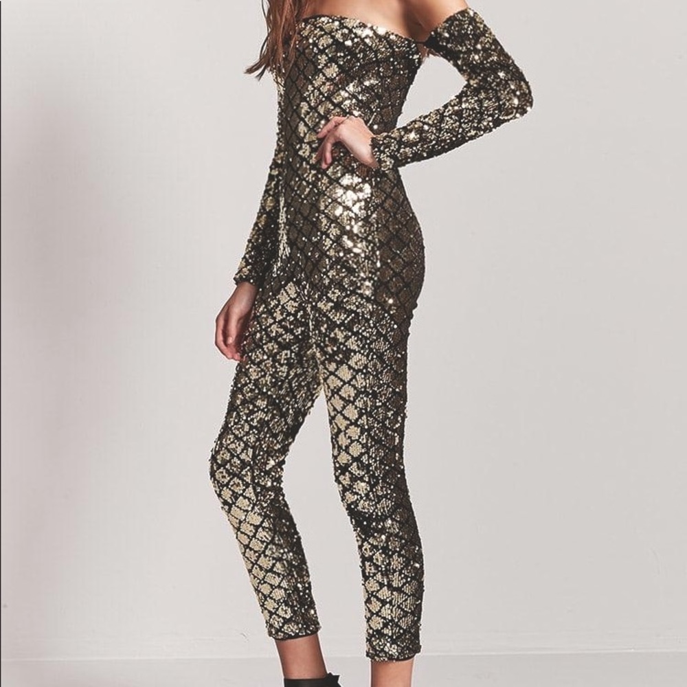 Mermaid Sequin Jumpsuit from Forever 21